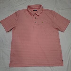 Men's Jaca Nicklaus Pink Polo Shirt Size L